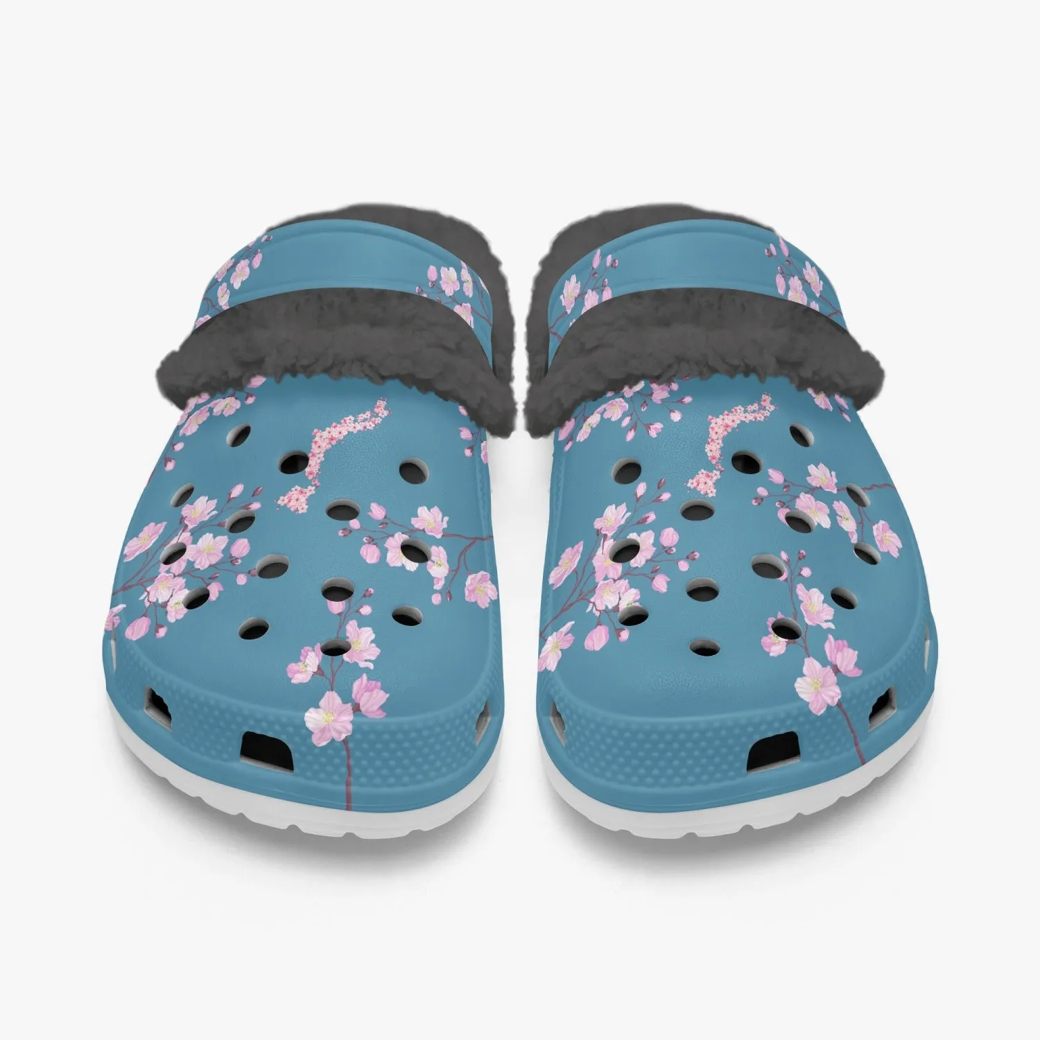 Blue Sky Sakura Clogs