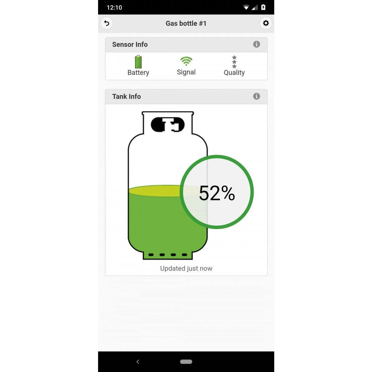 BMPRO SmartSense Gas Bottle Level Monitor & App