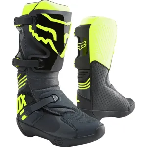 Botas Moto Comp Negro/Amarillo Fox Racing