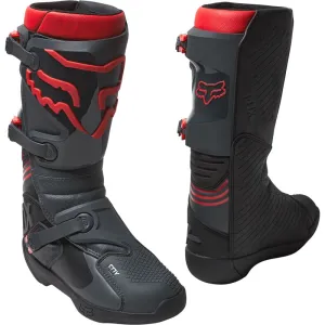 Botas Moto Comp Negro/Rojo Fox Racing