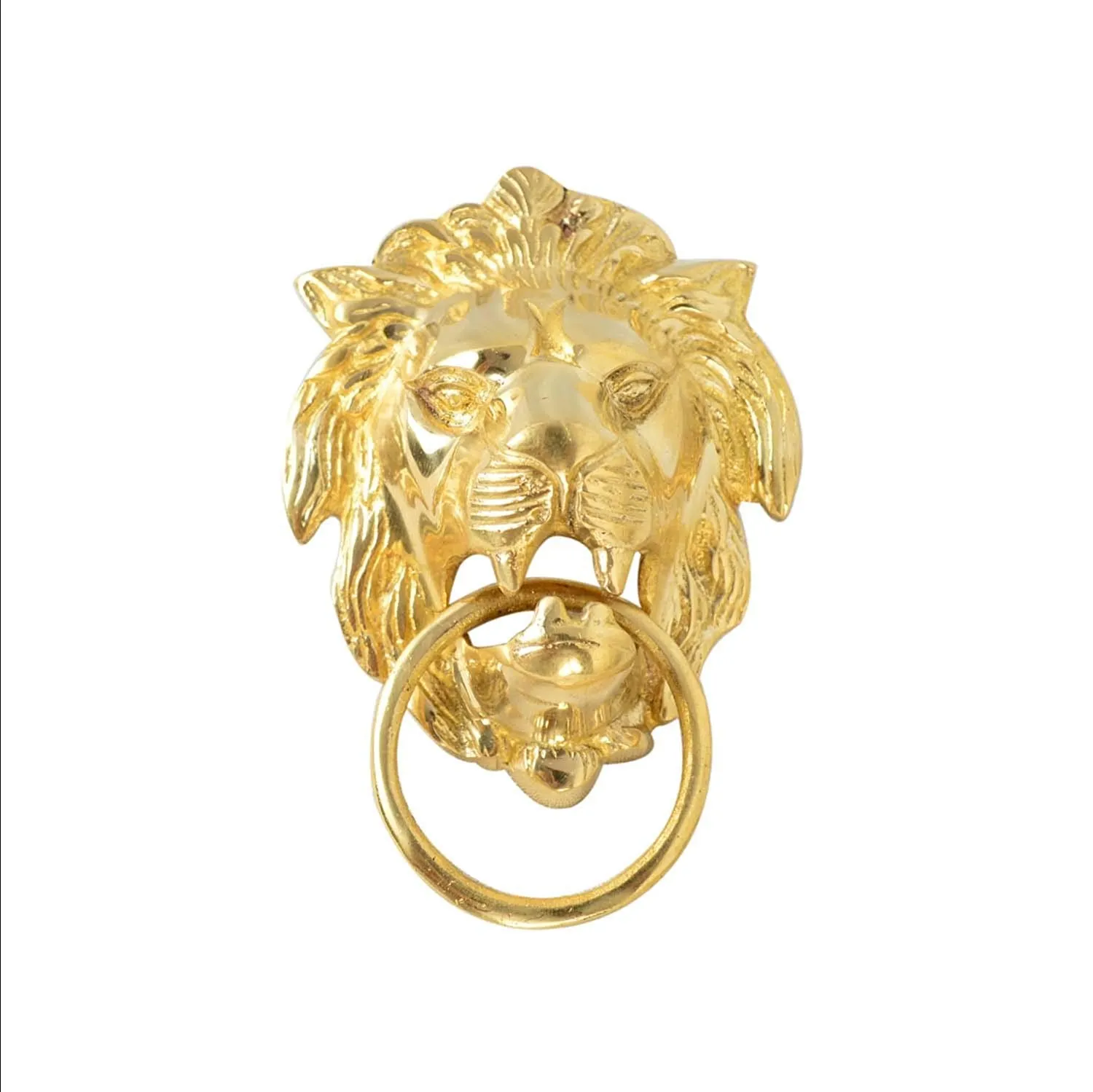 Brass Bike Lion Face Kada Small Size For Royal Enfield All Models