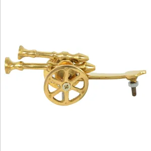 Brass Cannon Front Mudguard Big For Royal Enfield All Models