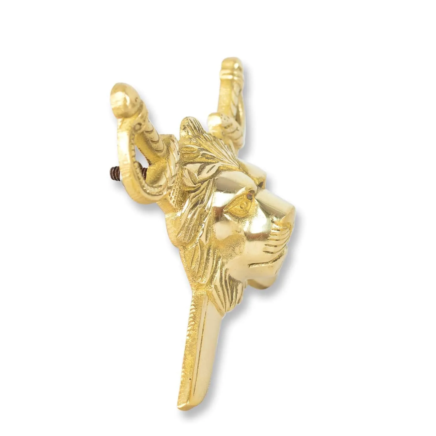 Brass lion face Band sword For Royal Enfield All Models