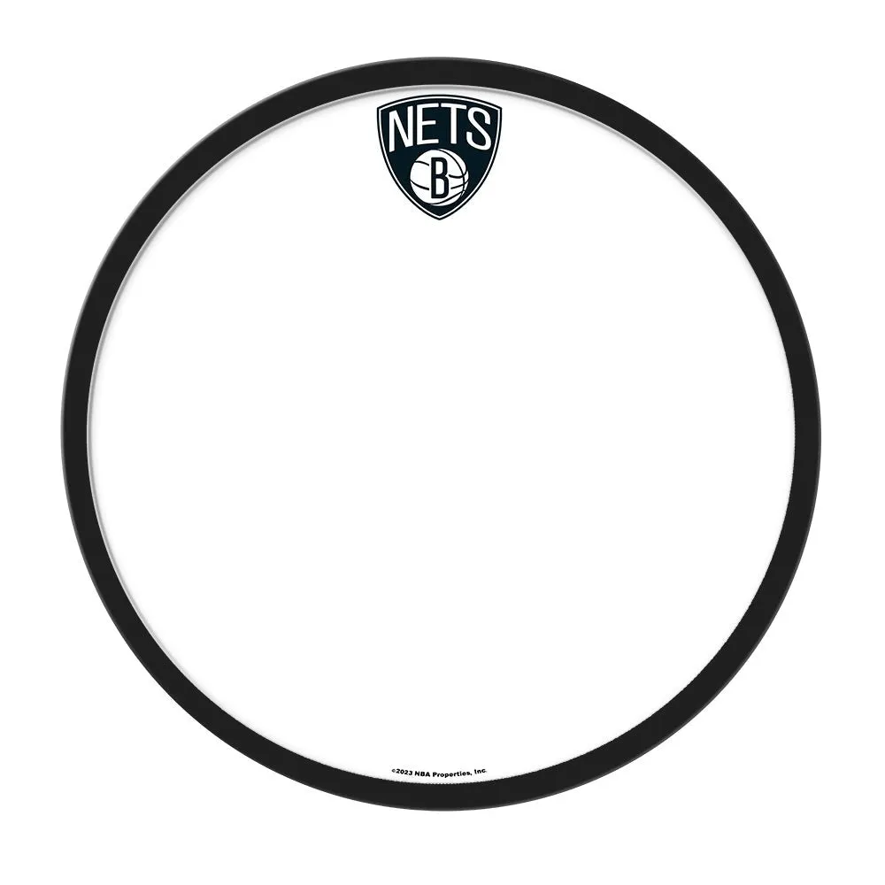 Brooklyn Nets: Modern Disc Dry Erase Wall Sign