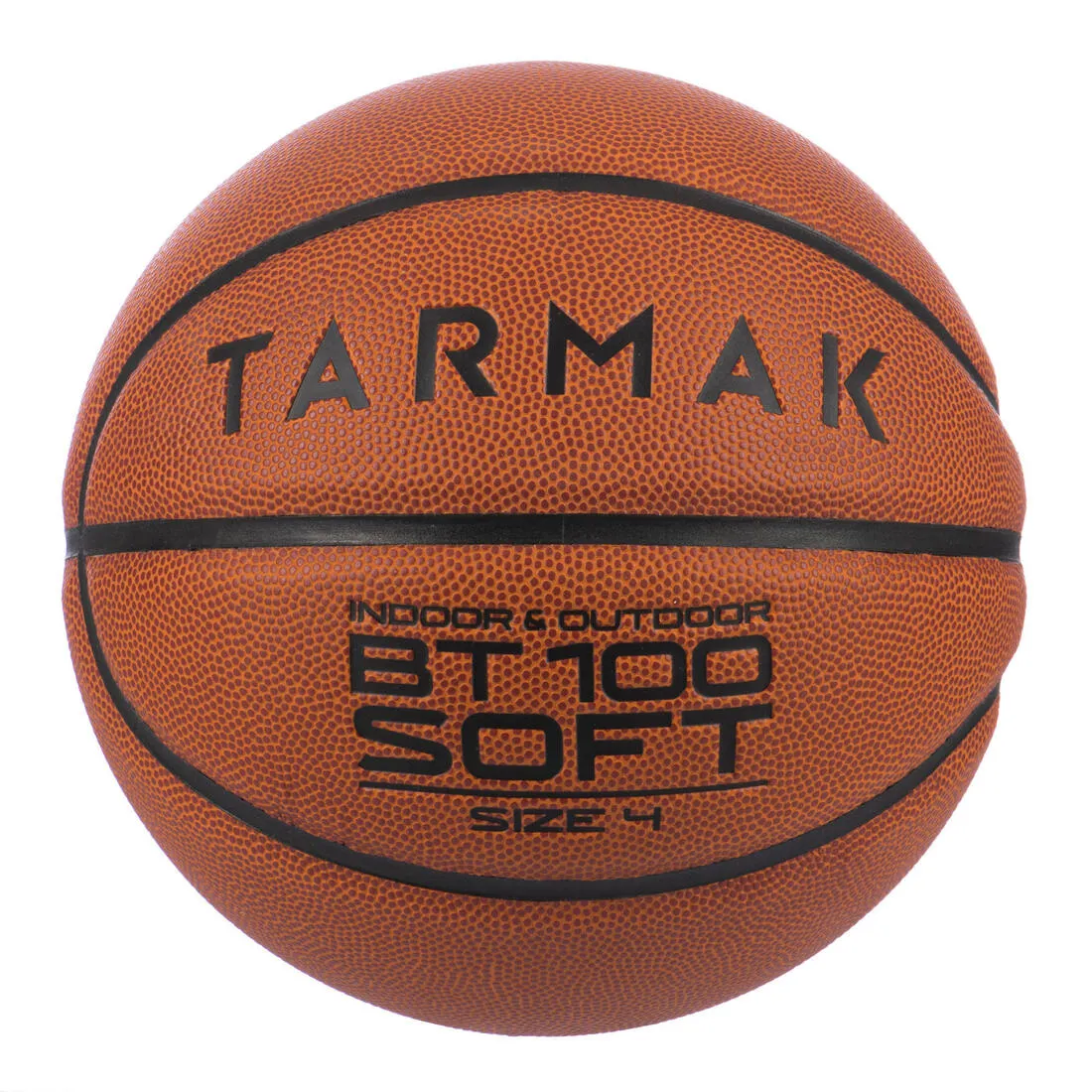 BT100 Kids' Size 4 Beginner Basketball, Under Age 6 - Orange
