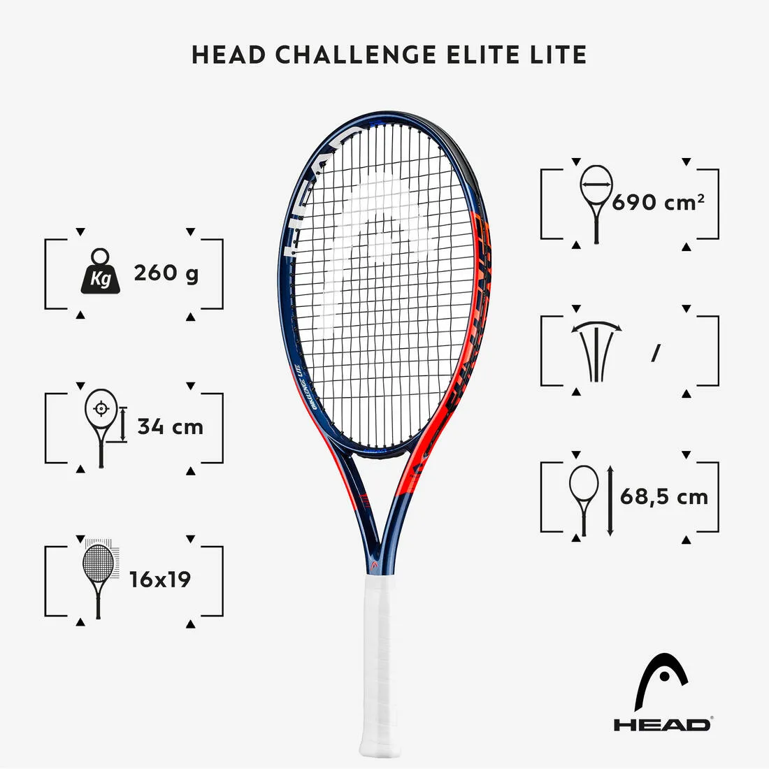 Challenge Elite Lite Tennis Racket