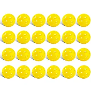 Champkey IMPACTECH Hybrid Rubber Practice Golf Balls - Designed for True Practice，High Impact Training Golf Balls ，Indestructible and Resistant to Dents (Yellow, 12 Pack)
