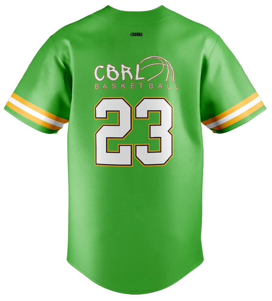 Chemise de baseball à bouton - Club de Basketball Révolution