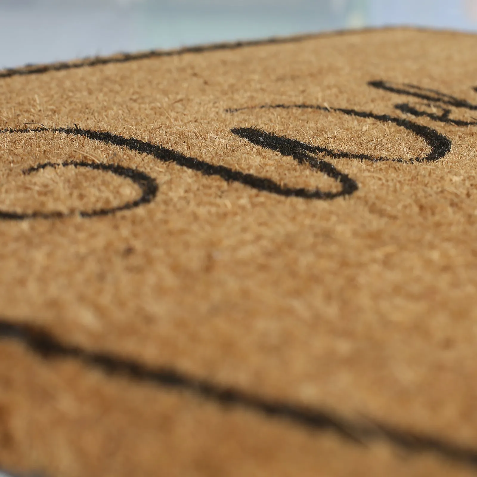 Coir Doormat - Hope You Like Football
