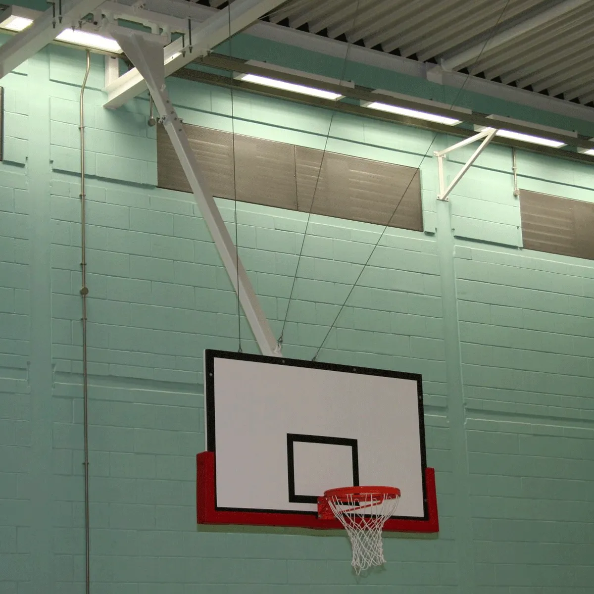 Continental Roof Mounted Basketball Backboard & Ring