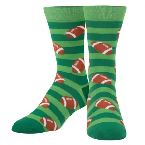 Crazy Socks - Mens Crew - Football | Stuffology Boutique