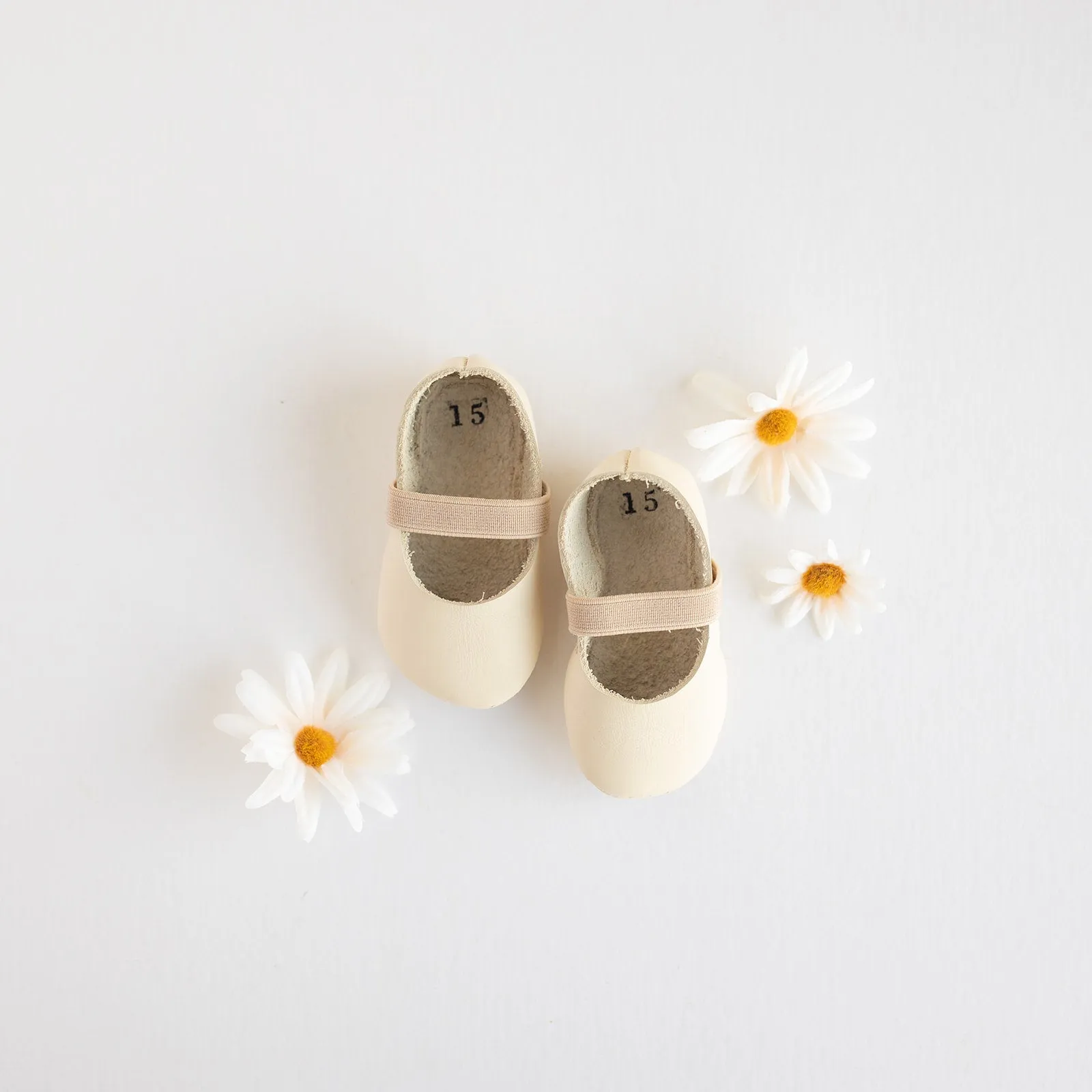 Cream Soft Sole Mary Jane