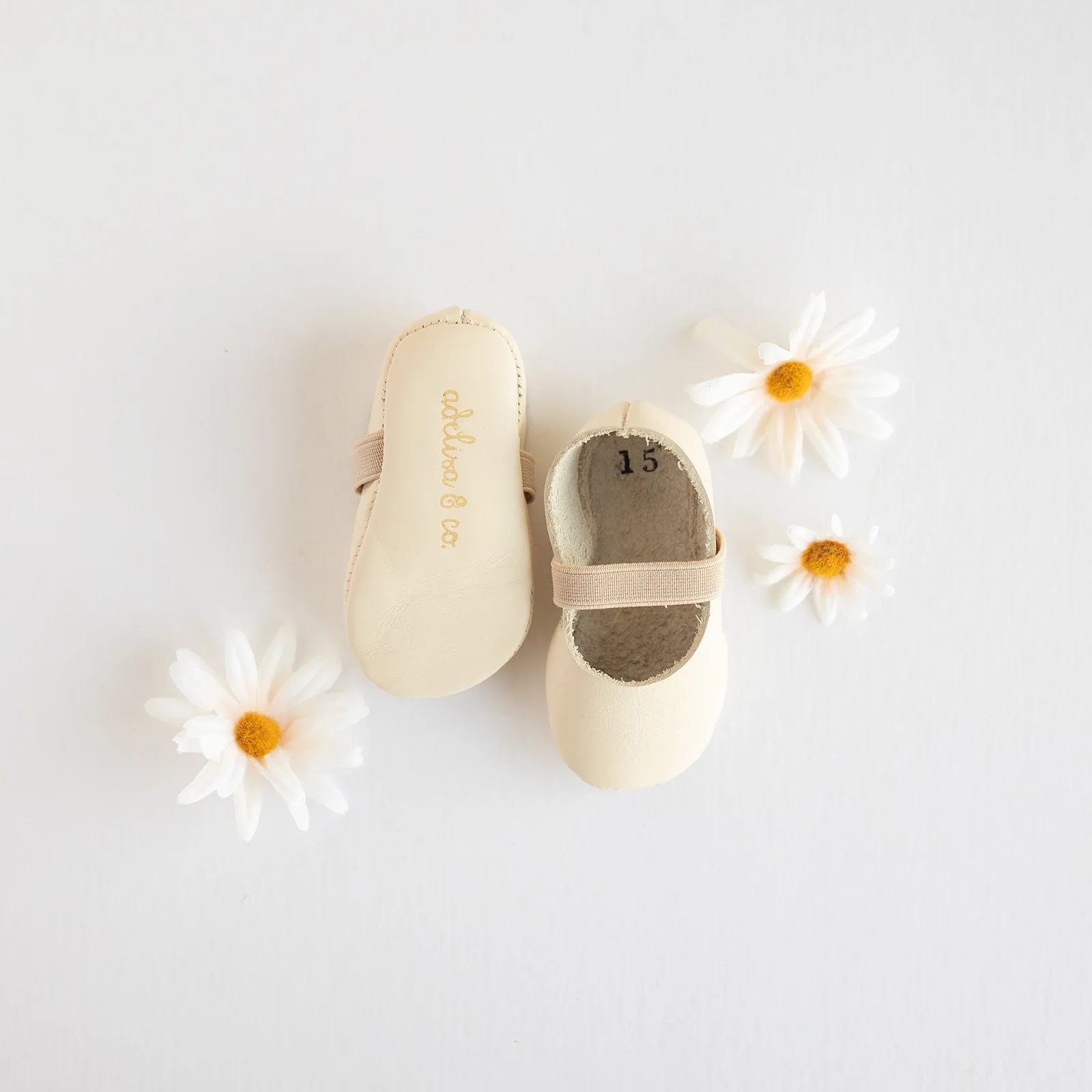 Cream Soft Sole Mary Jane