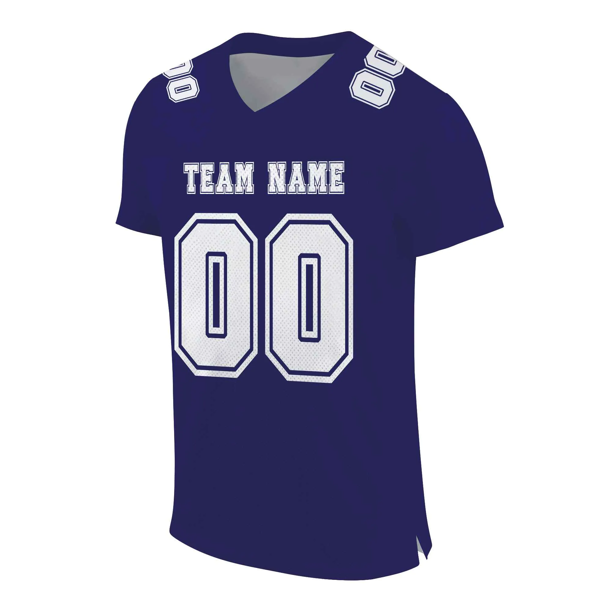 Custom Charcoal Purple White Mesh Authentic Football Jersey