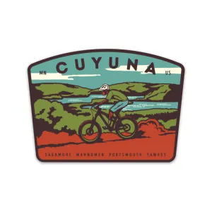 Cuyuna Mountain Bike Sticker