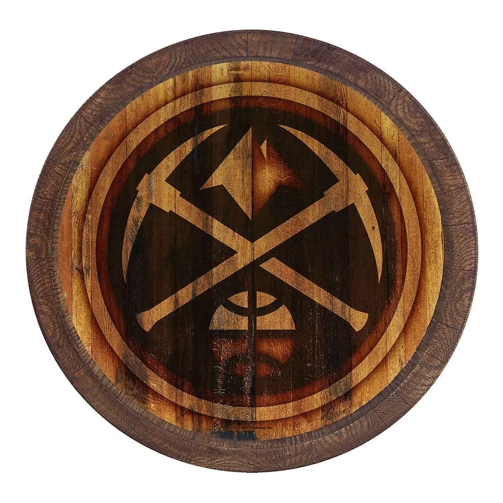 Denver Nuggets: "Faux" Barrel Top Sign