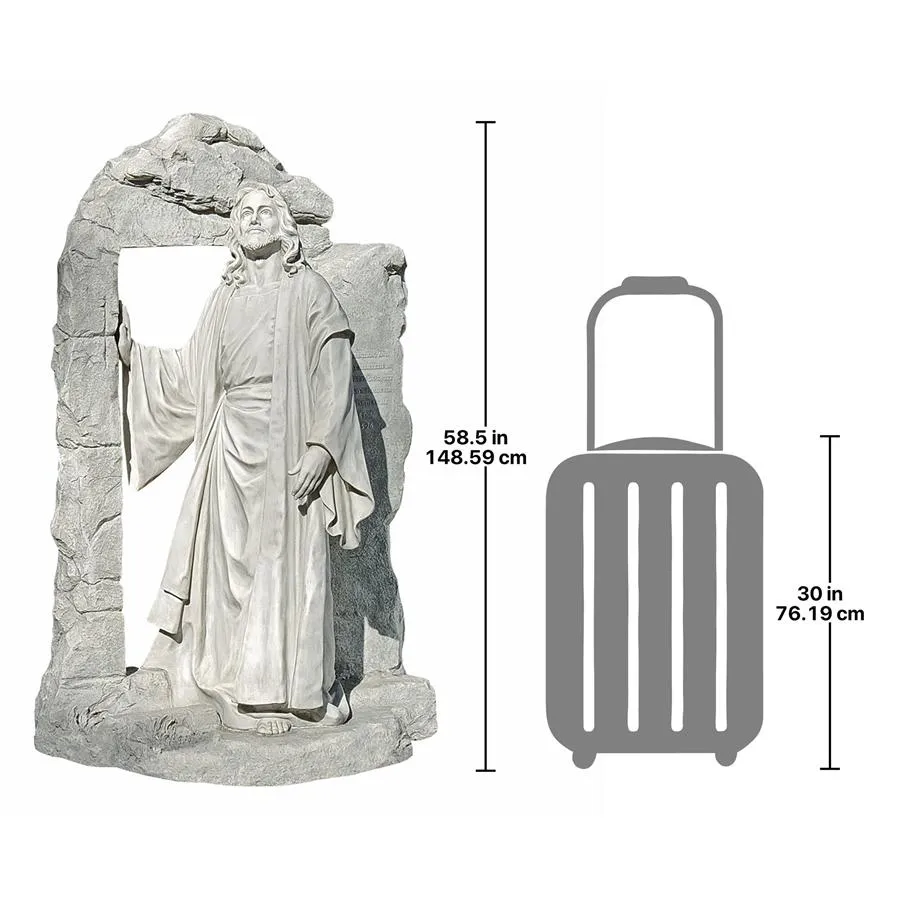 Design Toscano- The Risen Jesus Christ Garden Statue