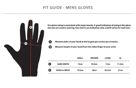 DHaRCO Mens Gloves - Party Stealth