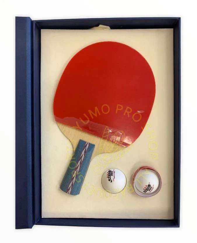 DHS Hurricane狂飚 No.1 Penhold (CS) Racket Set