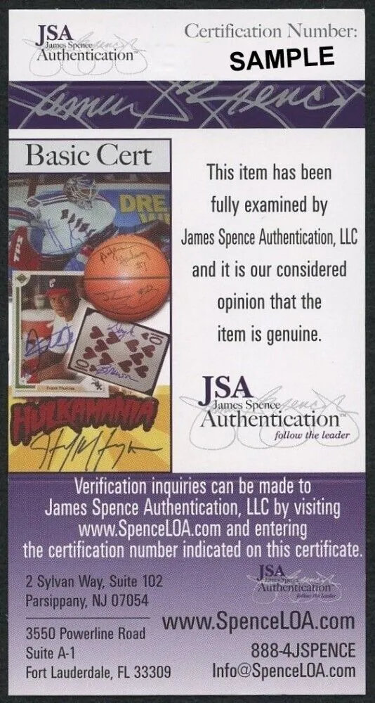 Dwight Howard Signed Spaulding NBA Basketball (JSA COA) Orlando Magic, LA Lakers