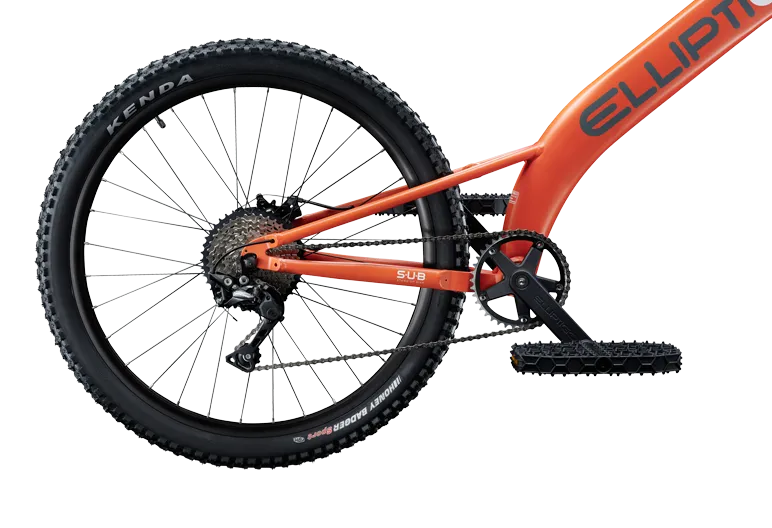 Elliptigo MSUB - Mountain Stand Up Bike for Trail Riding (Orange)