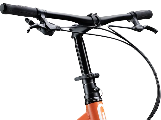 Elliptigo MSUB - Mountain Stand Up Bike for Trail Riding (Orange)