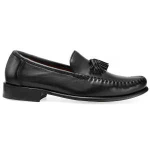 Elon Tassel Loafer - Black