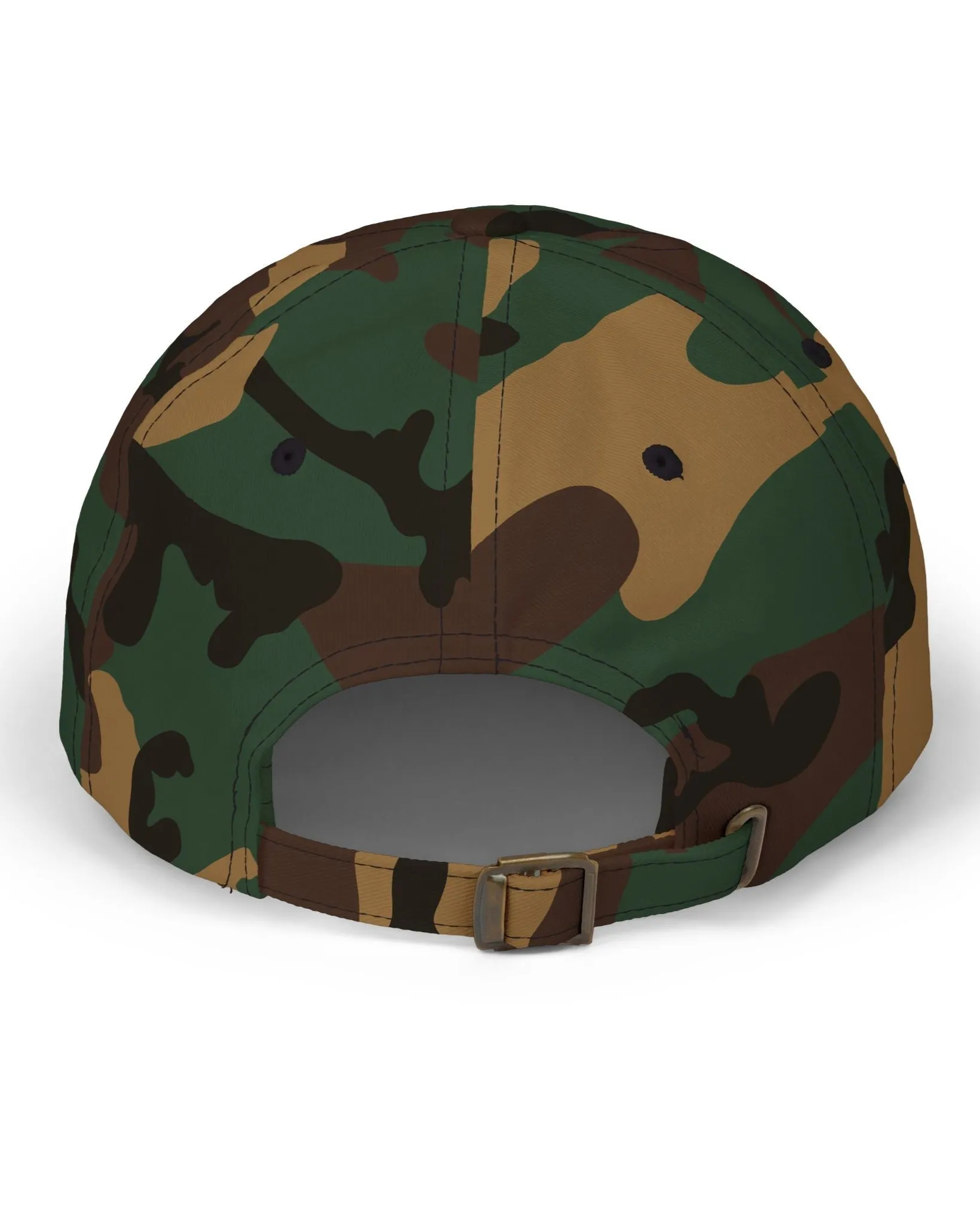 Embroidered Blackbird Logo Camo Cap