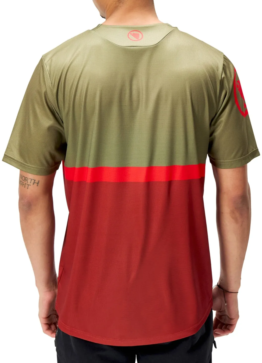 Endura SingleTrack Core II Short Sleeve Mens Cycling Jersey - Green