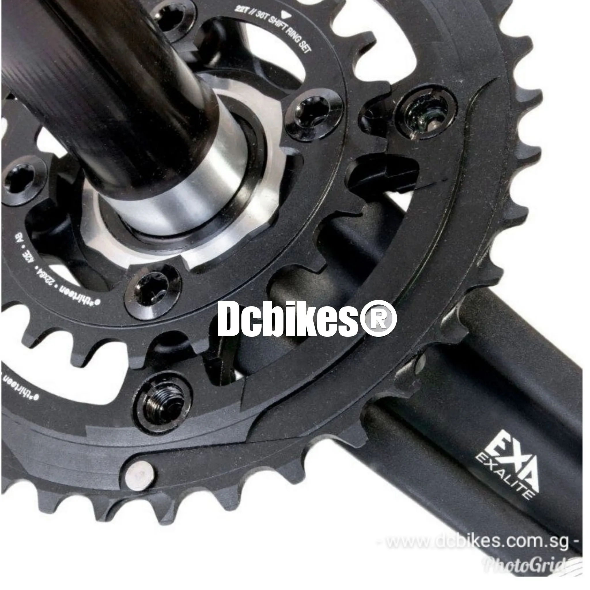 E*Thirteen 30mm TRS AM XC E13 MTB 38T/24T Double Crankset