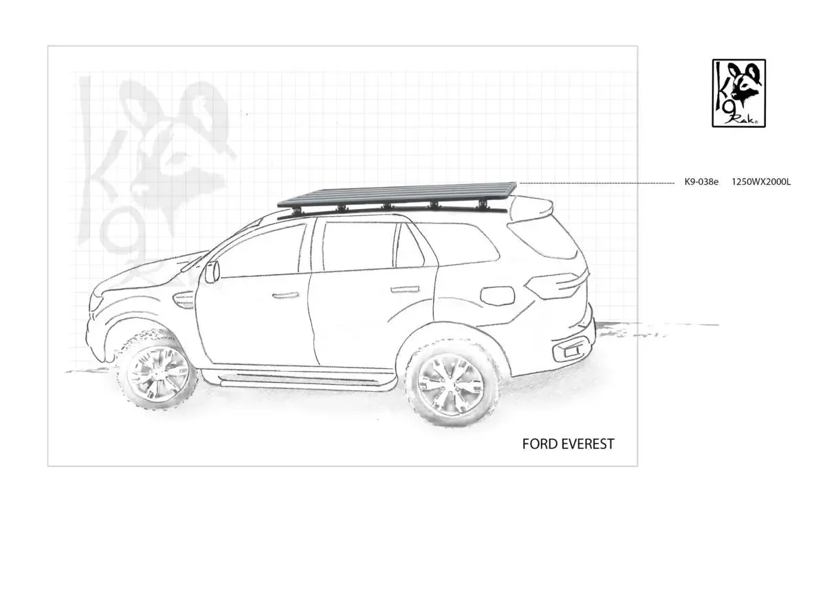 Everest K9 Roof Racks Expedition Quality Roof Racks