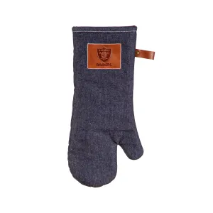 Evergreen Gifts,Oven Mitt, Denim,  Las Vegas Raiders,8x17x0.8 Inches