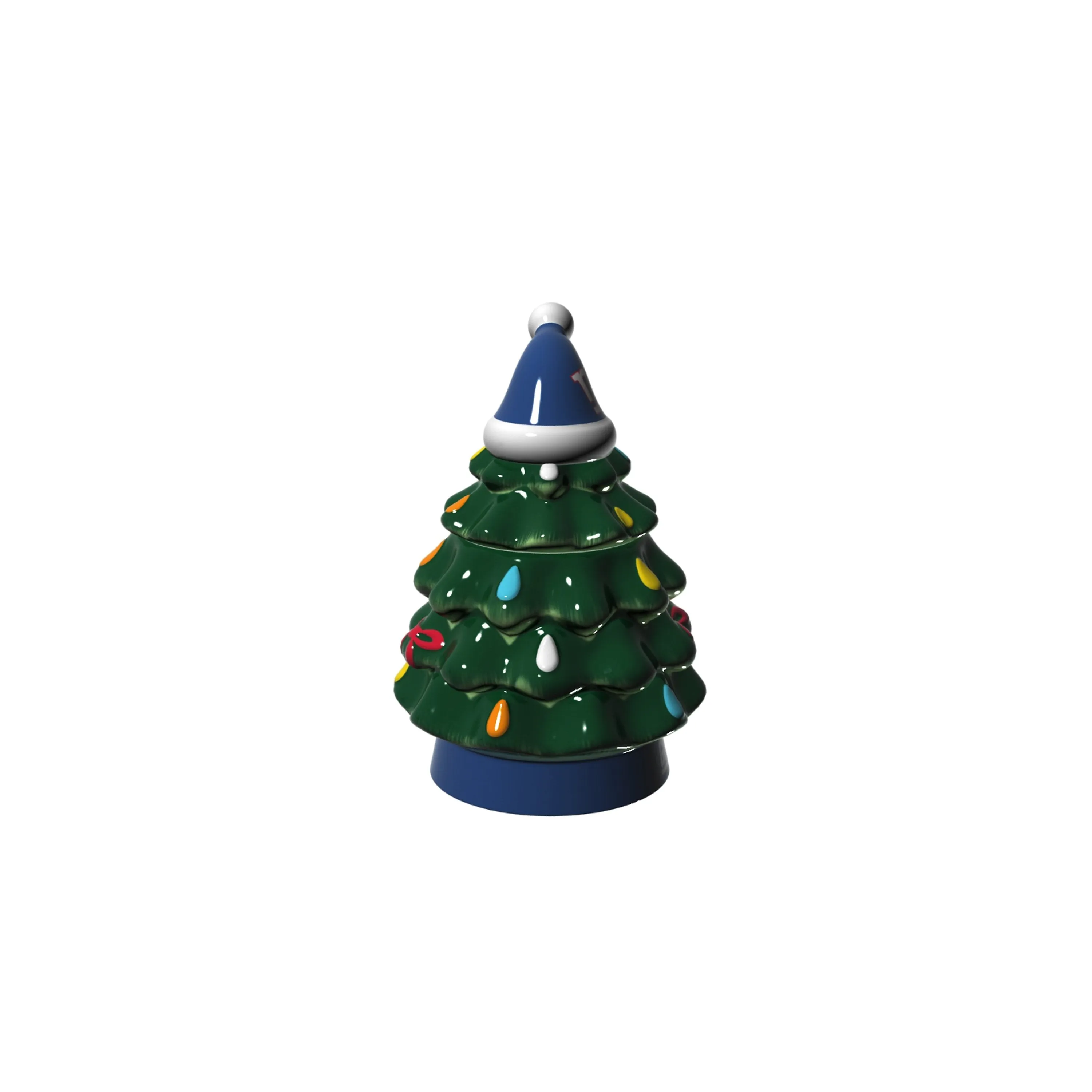 Evergreen Home Accents,18oz. Holiday Tree Cup Gift Set, New York Giants,4.84x6.42x7.09 Inches