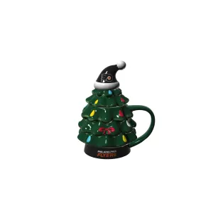 Evergreen Home Accents,18oz. Holiday Tree Cup Gift Set, Philadelphia Flyers,4.84x6.42x7.09 Inches