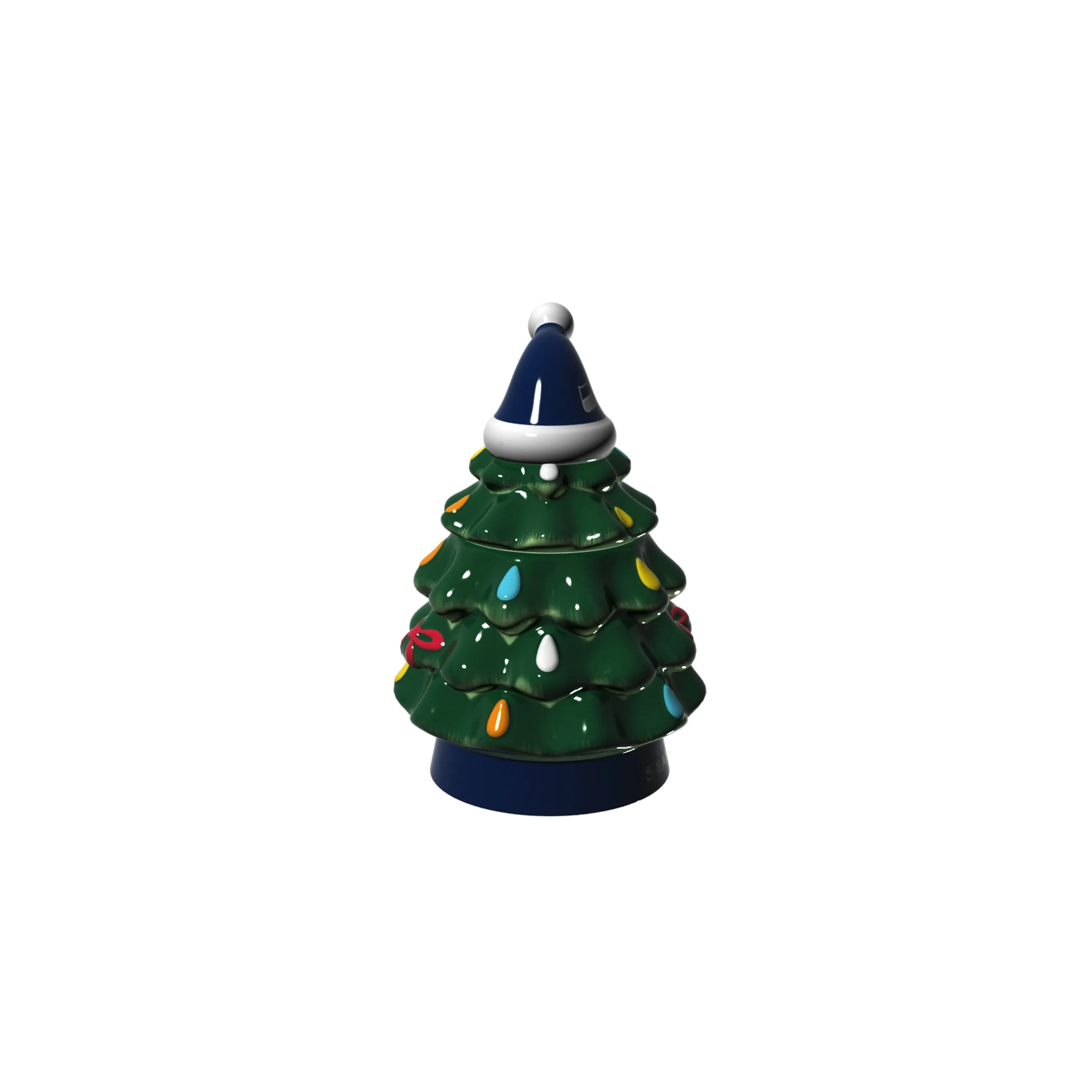 Evergreen Home Accents,18oz. Holiday Tree Cup Gift Set, Seattle Seahawks,4.84x6.42x7.09 Inches