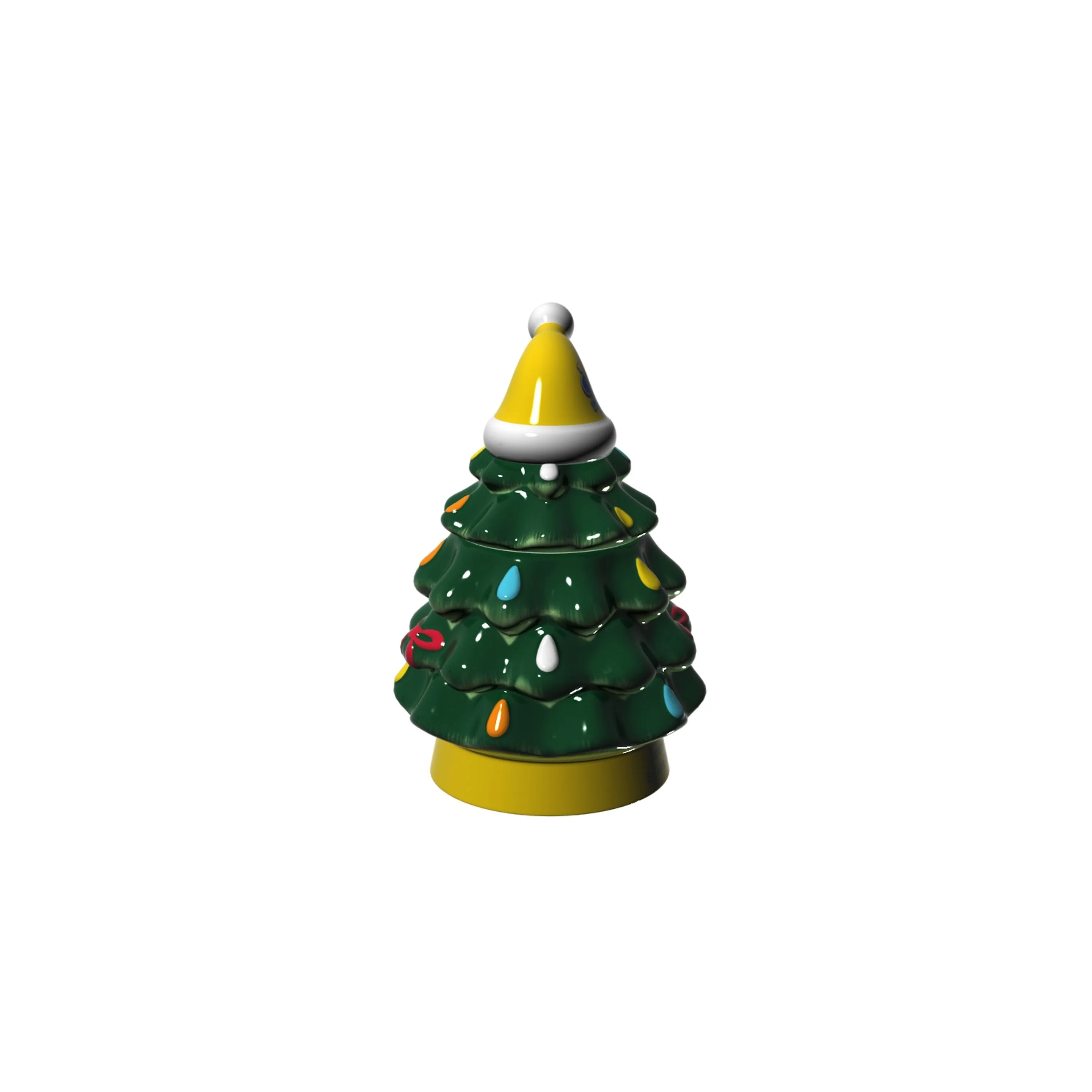 Evergreen Home Accents,18oz. Holiday Tree Cup Gift Set, South Dakota State University,4.84x6.42x7.09 Inches