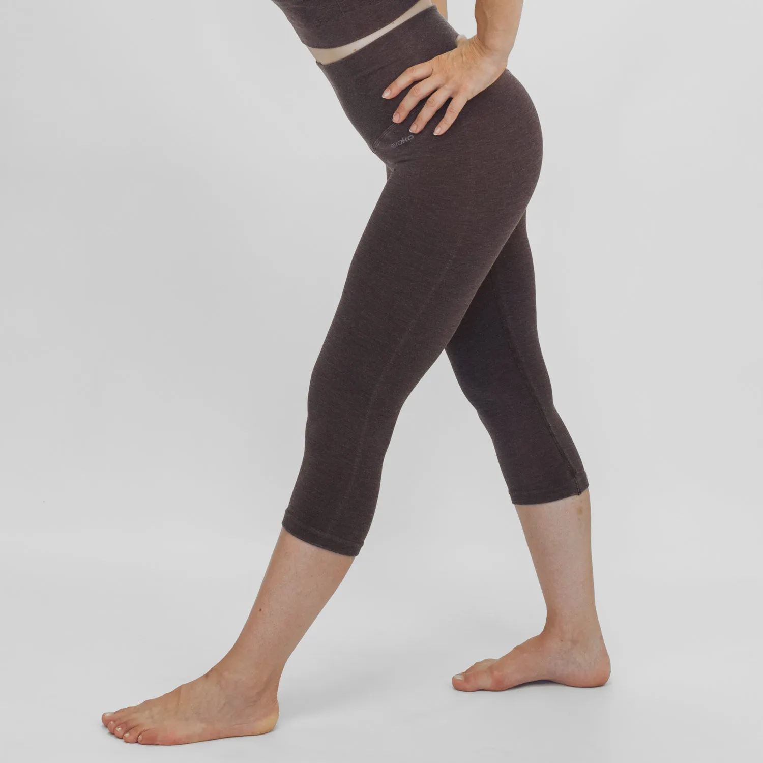 EVOKO LOTO<br>Panta ¾ vita alta<br><i>brown</i>