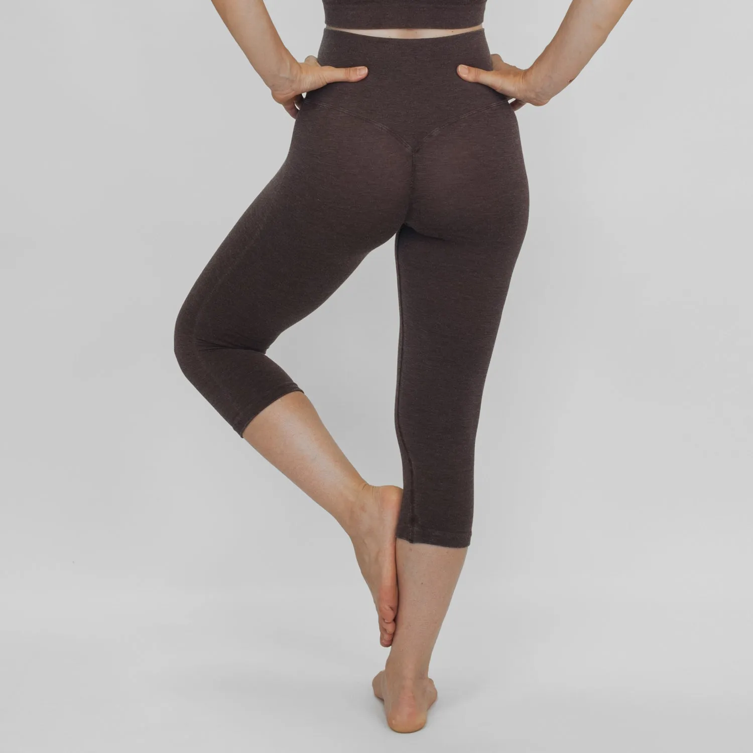EVOKO LOTO<br>Panta ¾ vita alta<br><i>brown</i>