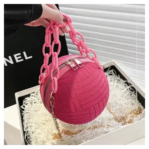 Fancy Mini Basketball Handbag