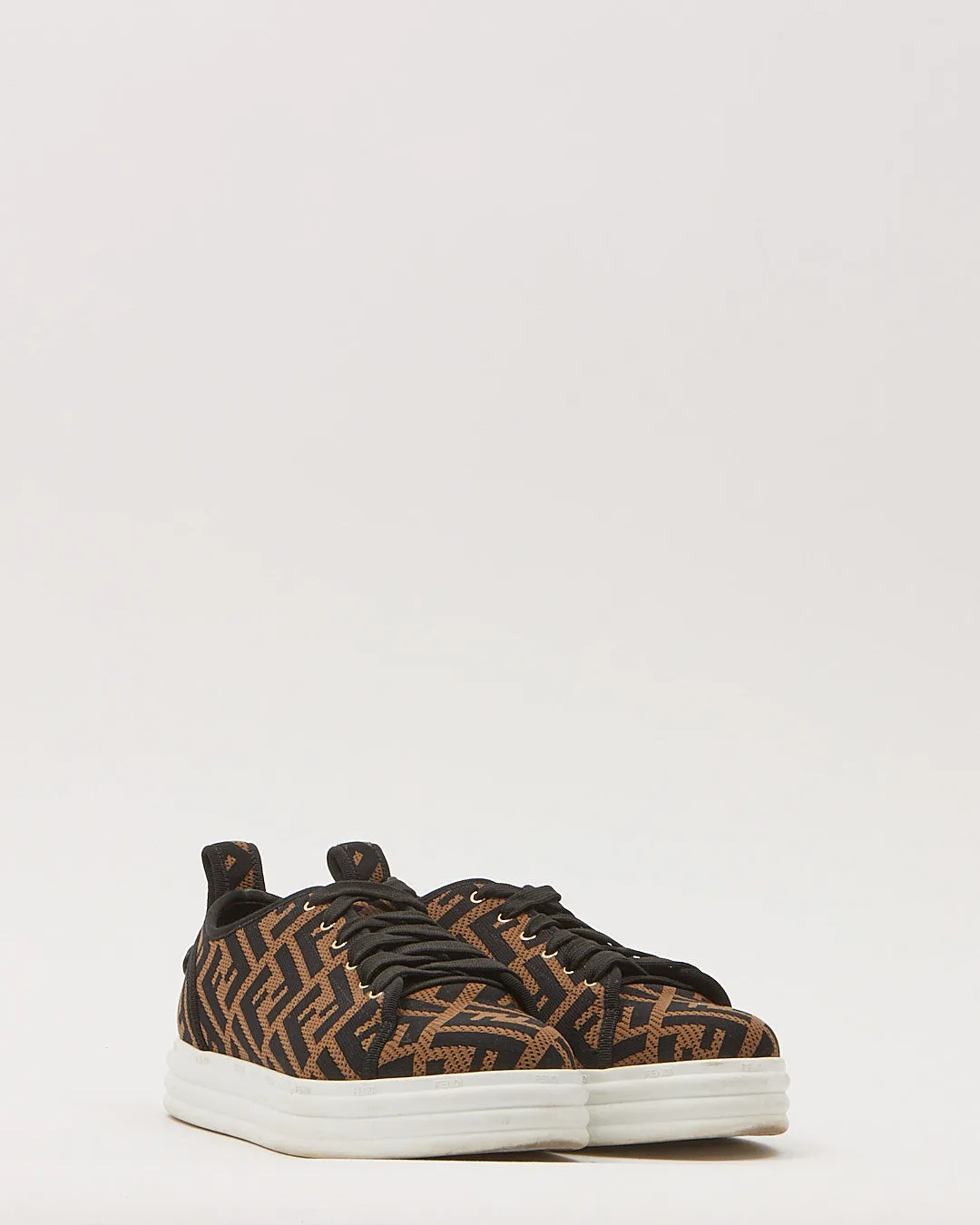 Fendi FF Zucca Print Fabric Sneaker - 40