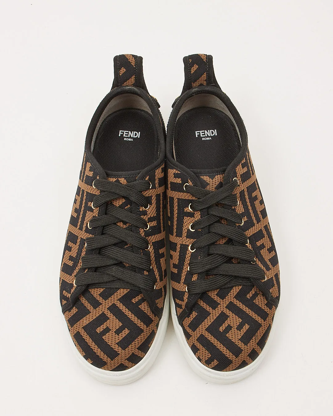 Fendi FF Zucca Print Fabric Sneaker - 40