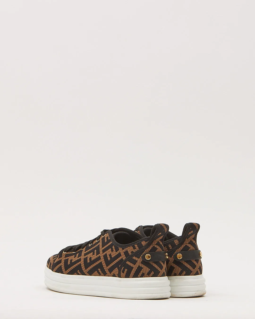 Fendi FF Zucca Print Fabric Sneaker - 40