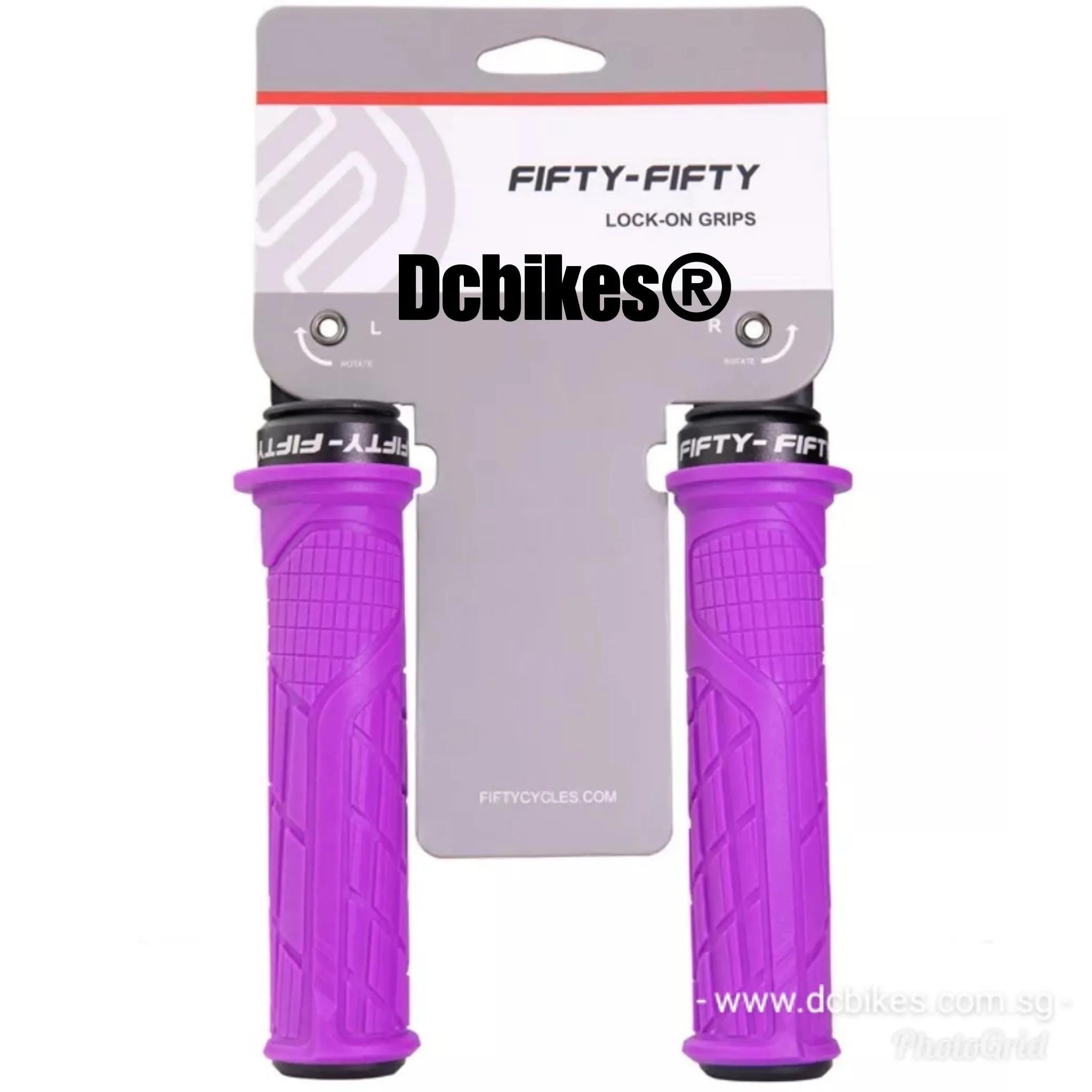 Fifty-Fifty Factory Racing MTB Single Lock On Grips