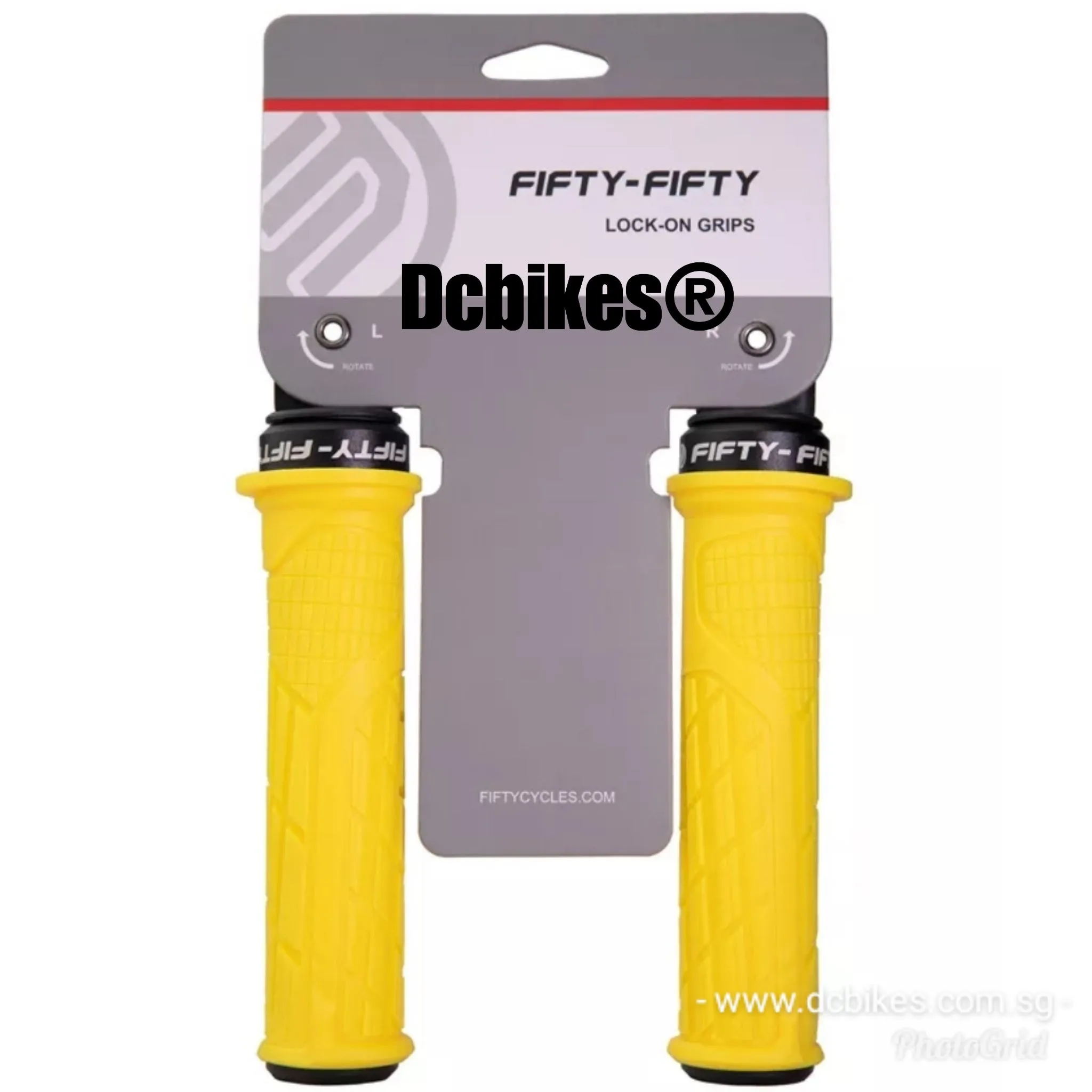 Fifty-Fifty Factory Racing MTB Single Lock On Grips