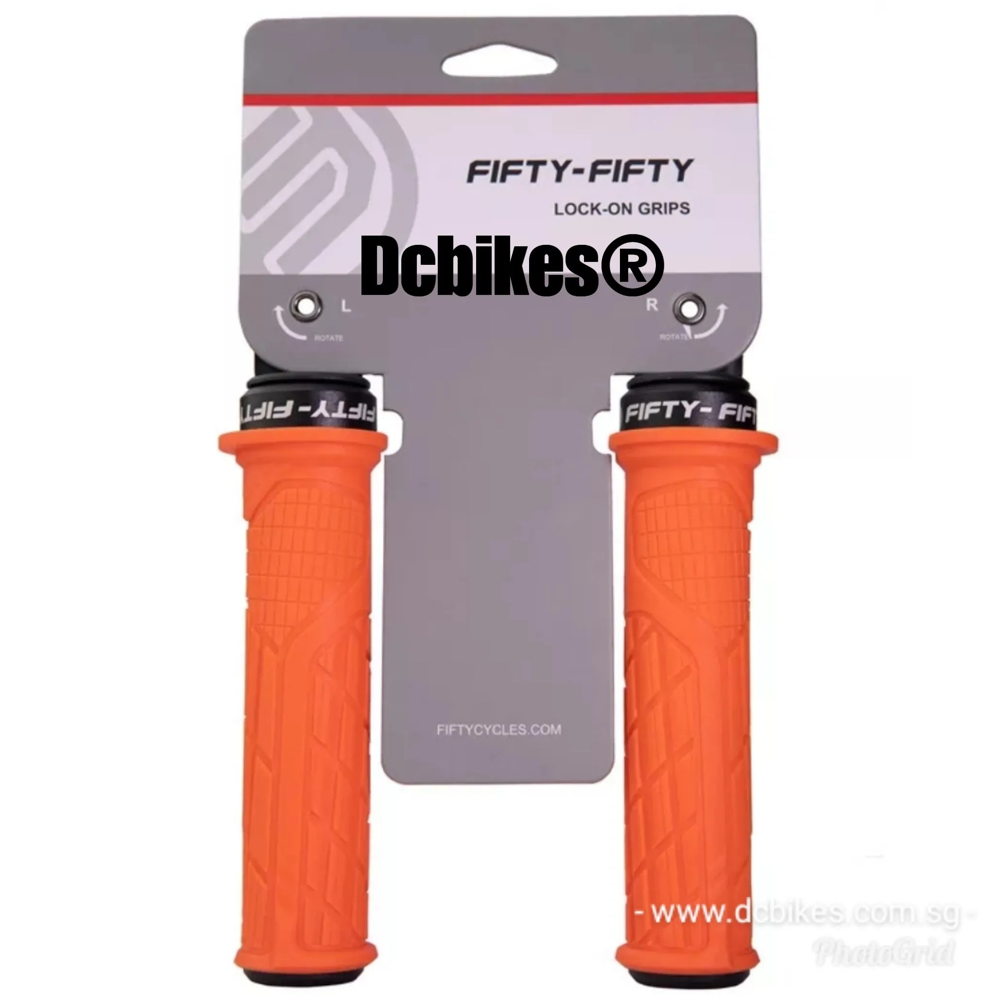 Fifty-Fifty Factory Racing MTB Single Lock On Grips