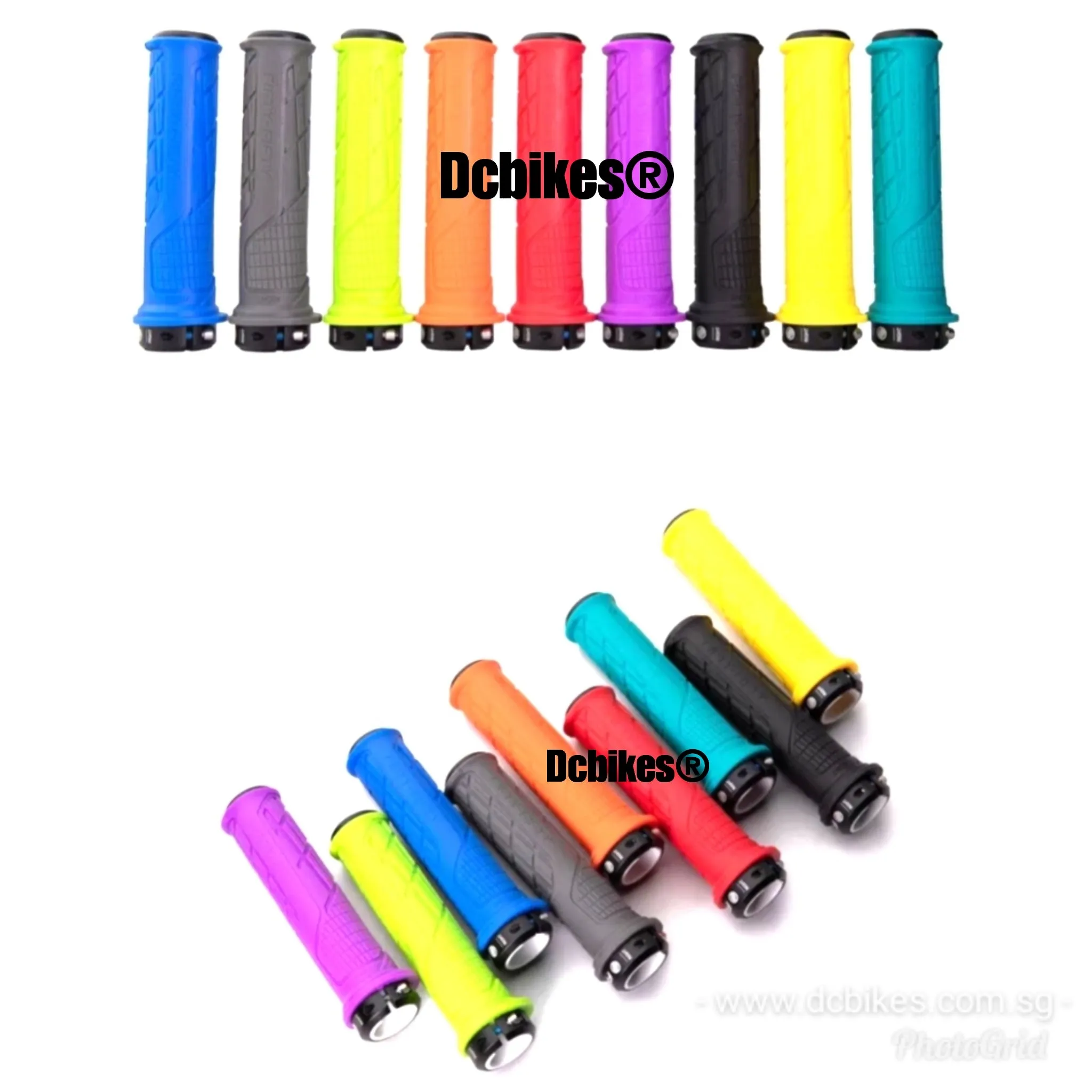 Fifty-Fifty Factory Racing MTB Single Lock On Grips