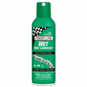 Finish Line Wet Chain Lube 8oz Aerosol