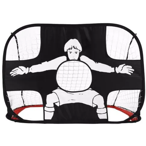 Folding Soccer Football Gate Net Goal Gate Portable Soccer Training Tool