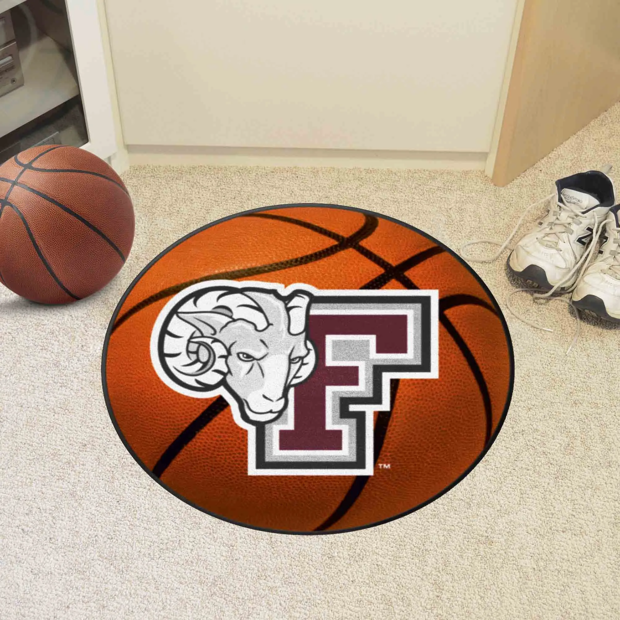 Fordham University Basketball Mat