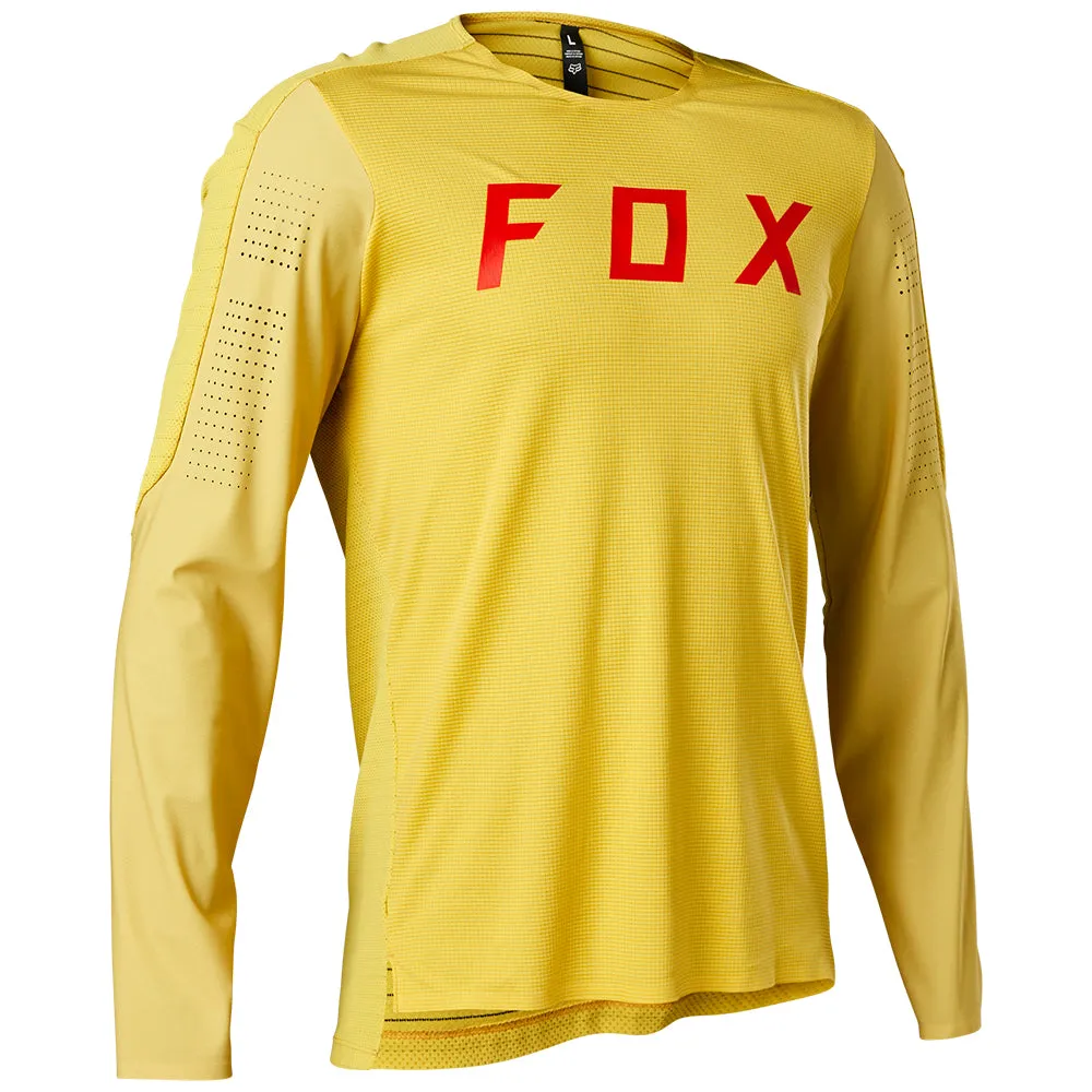 Fox Flexair Pro Ls Jersey - Pear Yellow